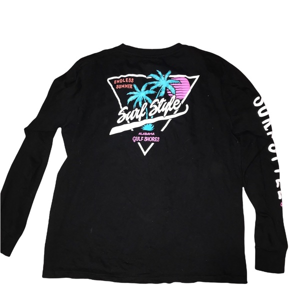 SURF STYLE LONG-SLEEVE T-SHIRT MEDIUM - Picture 2 of 4